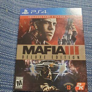 PS4 GAME MAFIA 3 DELUXE EDITION